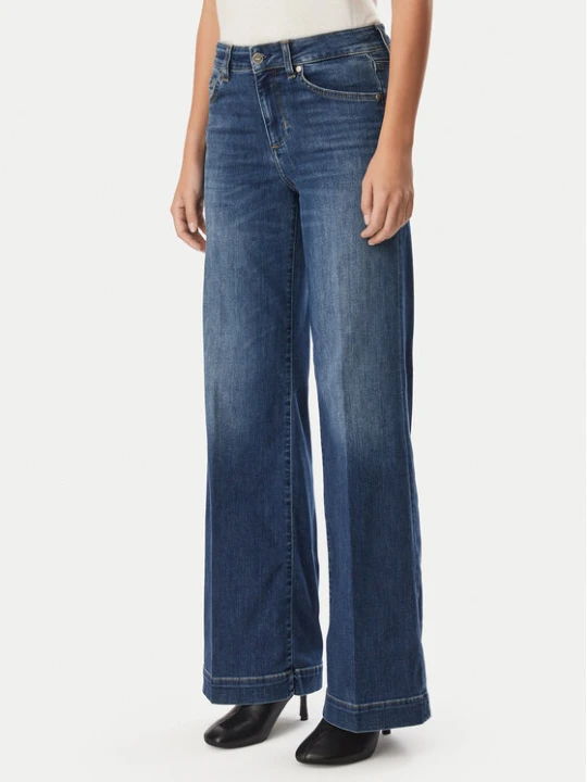 Zdjęcie produktu Liu Jo Jeansy UF6068 DS081 Niebieski Wide Leg
