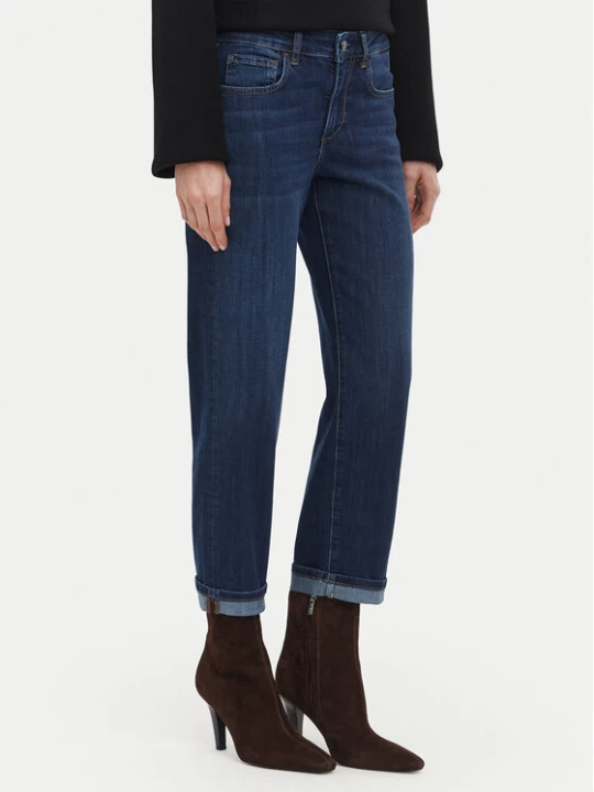 Zdjęcie produktu Liu Jo Jeansy UF6085 D0356 Granatowy Straight Fit