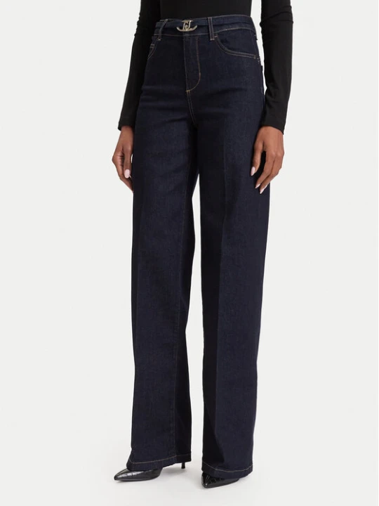 Zdjęcie produktu Liu Jo Jeansy UF6088 D0264 Granatowy Flared Leg