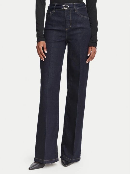 Zdjęcie produktu Liu Jo Jeansy UF6088 D0264 Granatowy Flared Leg