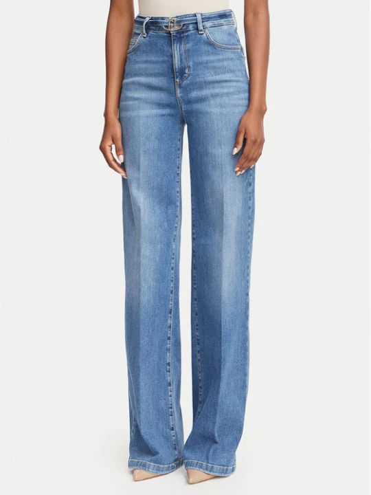 Zdjęcie produktu Liu Jo Jeansy Tall UF6088 D0264 Niebieski Flared Leg