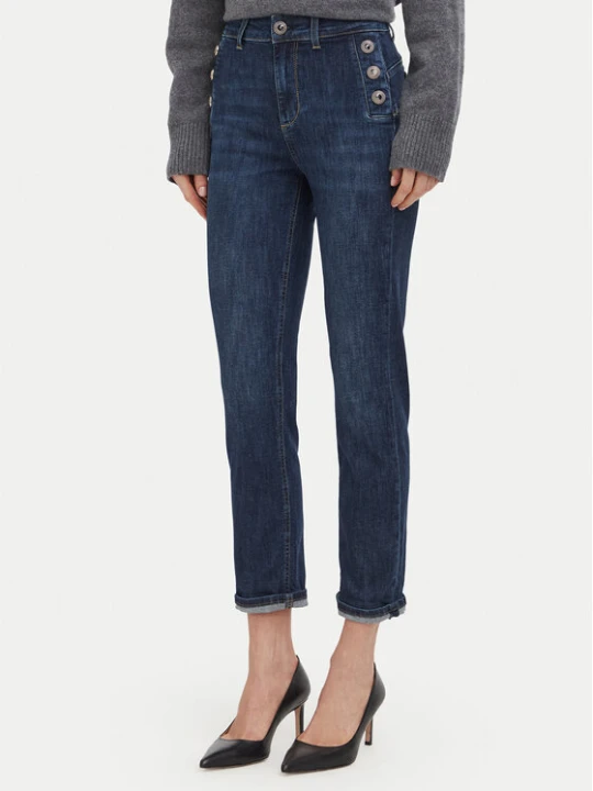 Zdjęcie produktu Liu Jo Jeansy UF6094 D0328 Granatowy Straight Fit