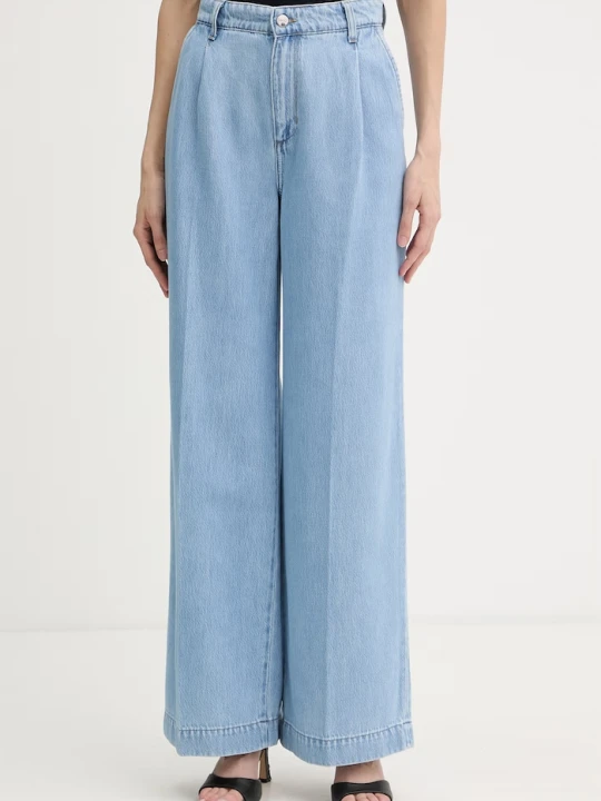 Zdjęcie produktu Liu Jo jeansy wide leg damskie niebieski