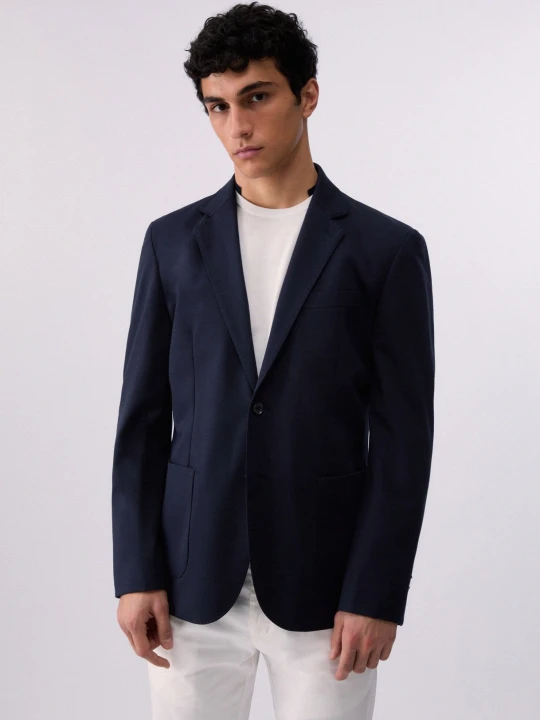 Zdjęcie produktu Liu Jo Jersey Blazer Dark Blue