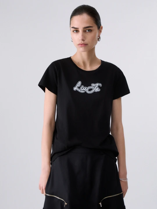 Zdjęcie produktu Liu Jo Jersey T-shirt With Logo