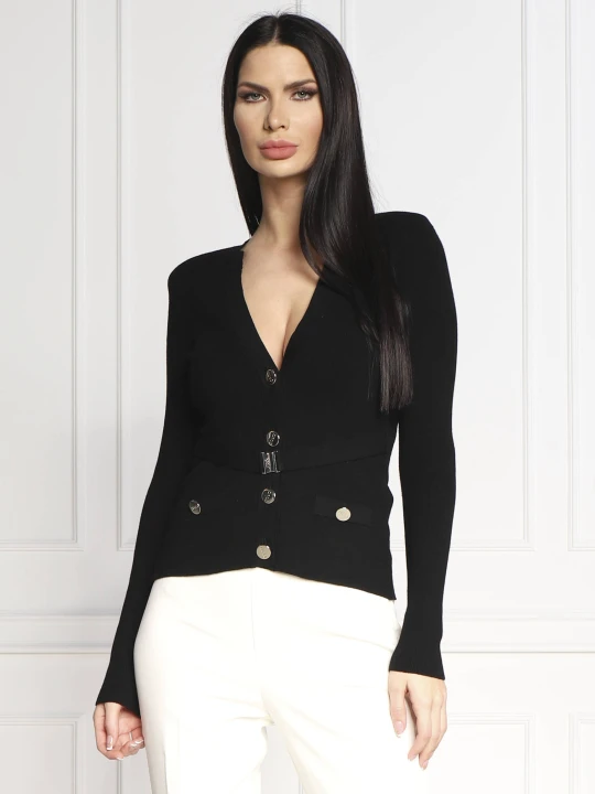 Zdjęcie produktu Liu Jo Kardigan | Slim Fit czarny