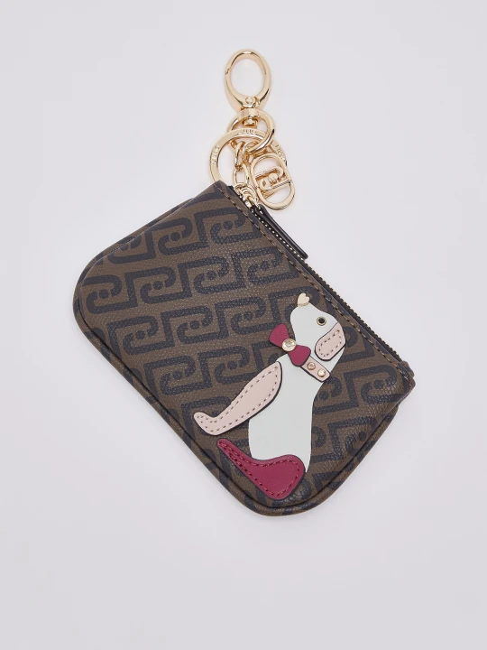 Zdjęcie produktu Liu Jo Keyring With Coin Purse Dark Brown