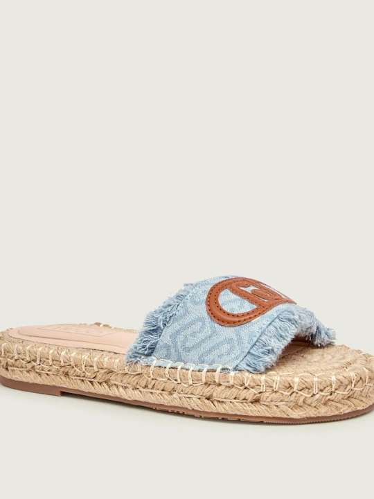 Zdjęcie produktu Liu Jo Klapki PAROS 01 | denim błękitny
