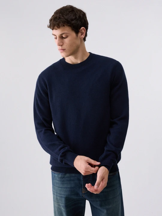 Zdjęcie produktu Liu Jo Knit In Wool And Cashmere Dark Blue