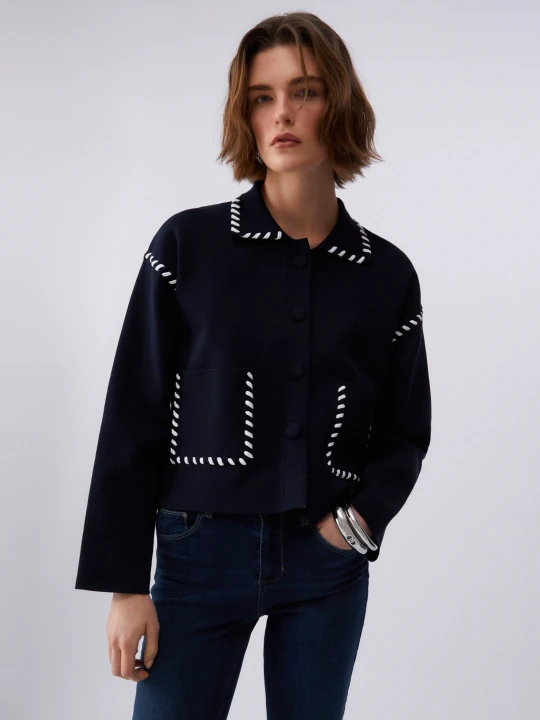 Zdjęcie produktu Liu Jo Knit Jacket niebieski