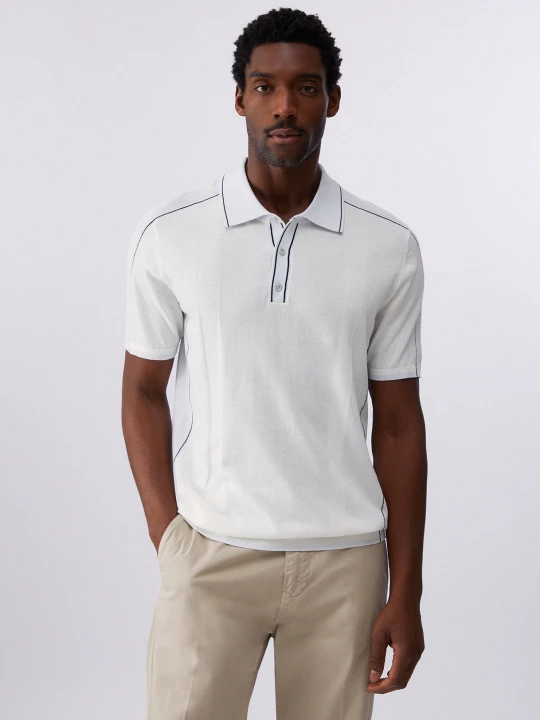 Zdjęcie produktu Liu Jo Knit Polo-shirt biały