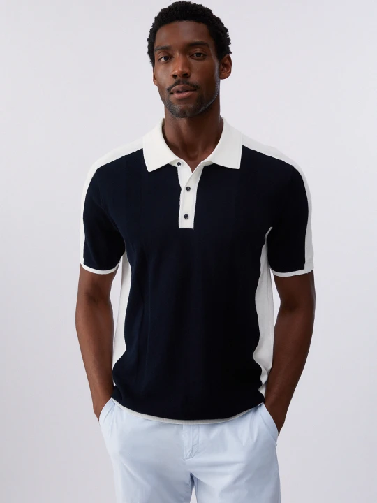 Zdjęcie produktu Liu Jo Knit Polo-shirt Dark Denim
