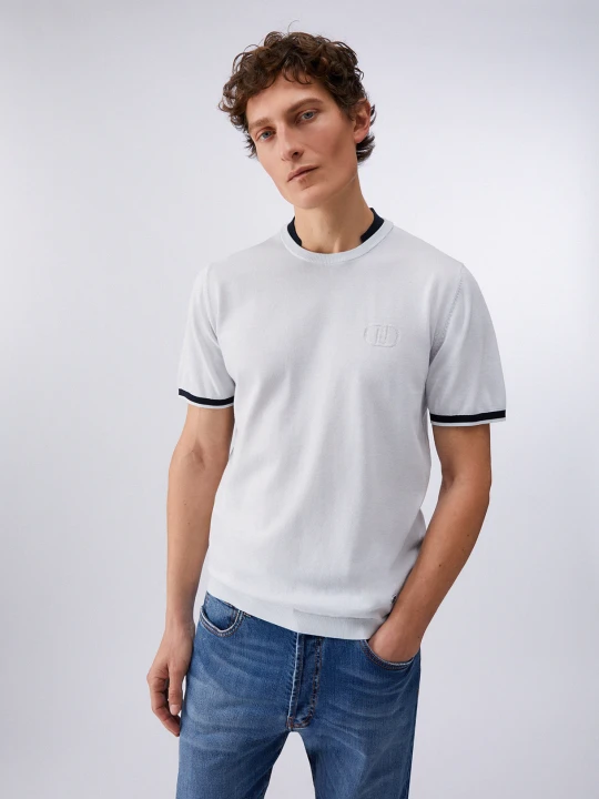 Zdjęcie produktu Liu Jo Knit T-shirt Light Blue