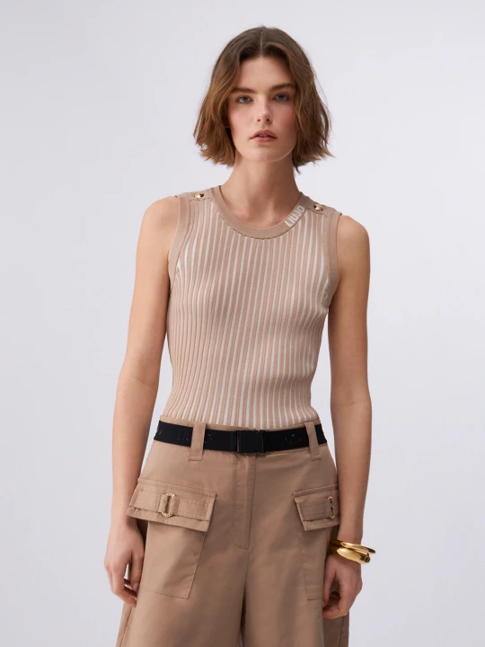 Zdjęcie produktu Liu Jo Knit Top beżowy