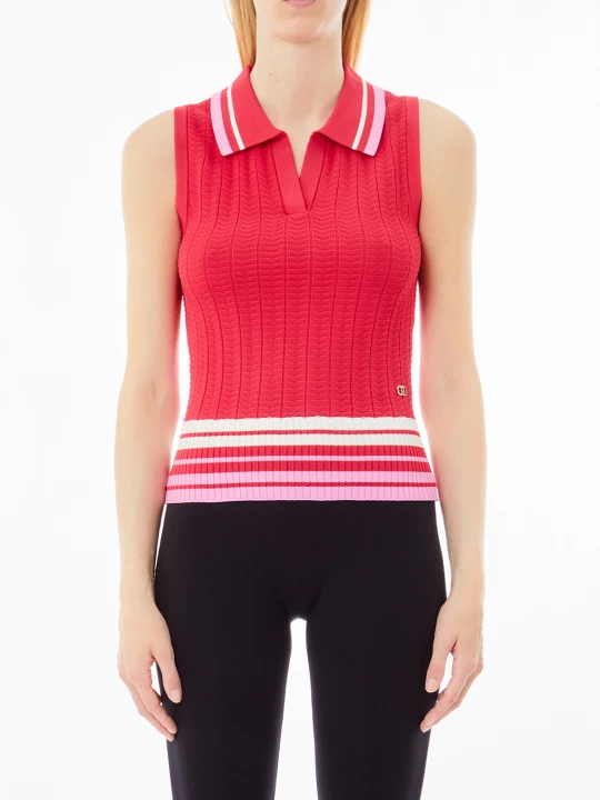 Zdjęcie produktu Liu Jo Knit Top czerwony