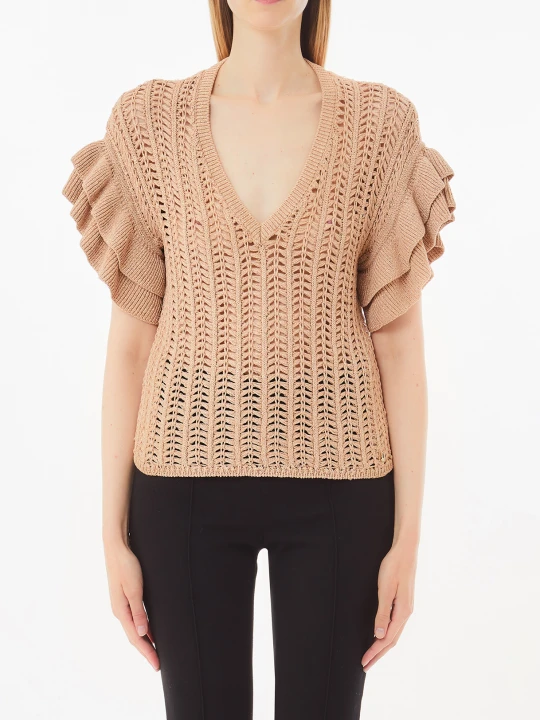 Zdjęcie produktu Liu Jo Knit Top Caramel
