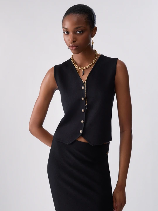 Zdjęcie produktu Liu Jo Knit Vest czarny