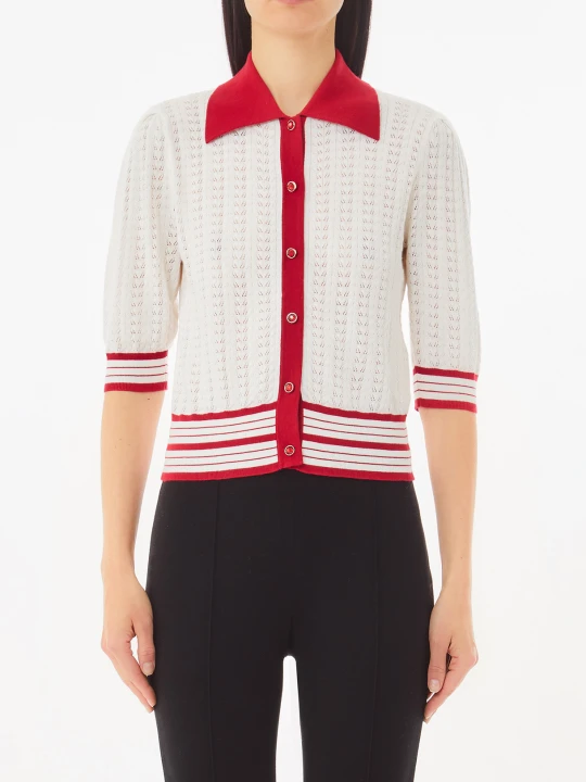 Zdjęcie produktu Liu Jo Knitted Cardigan biały