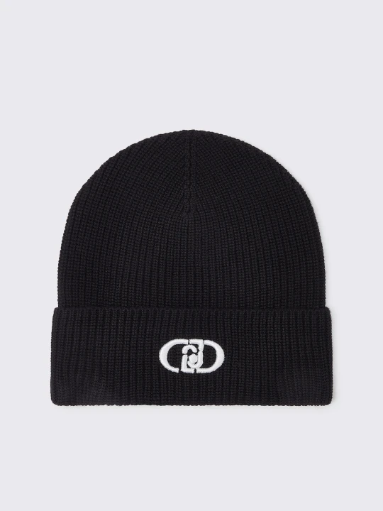 Zdjęcie produktu Liu Jo Knitted Hat With Logo czarny
