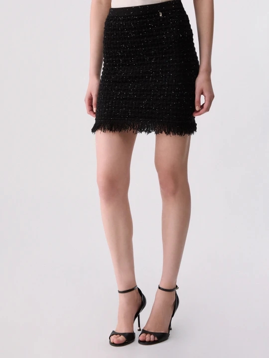 Zdjęcie produktu Liu Jo Knitted Miniskirt czarny