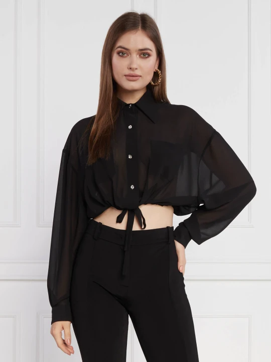 Zdjęcie produktu Liu Jo Koszula | Cropped Fit czarny