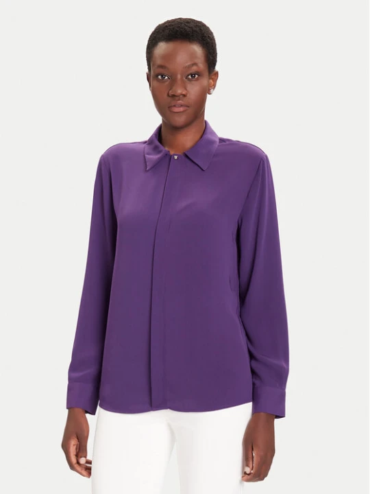 Zdjęcie produktu Liu Jo Koszula MF5147 T4241 Fioletowy Regular Fit