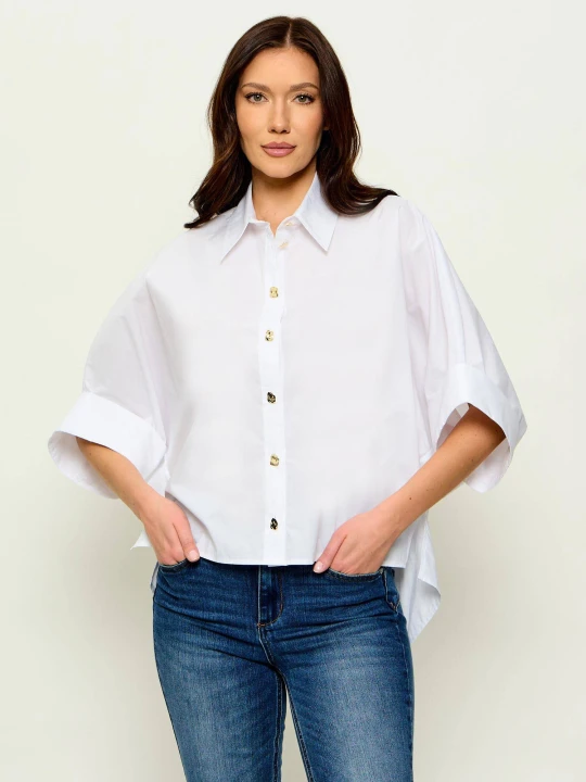 Zdjęcie produktu Liu Jo Koszula | Relaxed fit biały