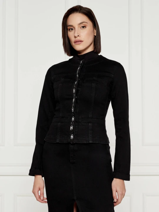 Zdjęcie produktu Liu Jo Kurtka jeansowa | Regular Fit czarny