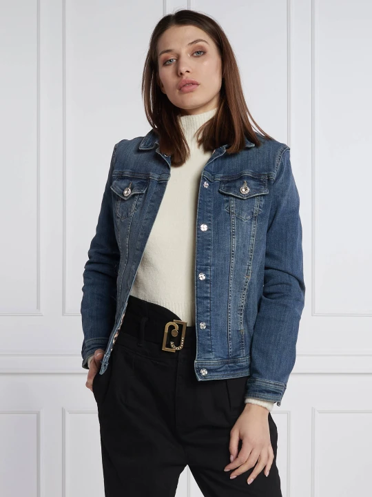 Zdjęcie produktu Liu Jo Kurtka jeansowa | Regular Fit niebieski