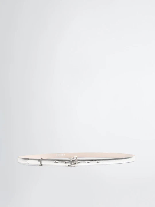 Zdjęcie produktu Liu Jo Laminated Belt srebrny