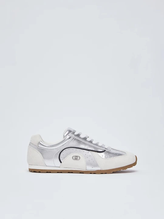 Zdjęcie produktu Liu Jo Laminated Sneakers srebrny