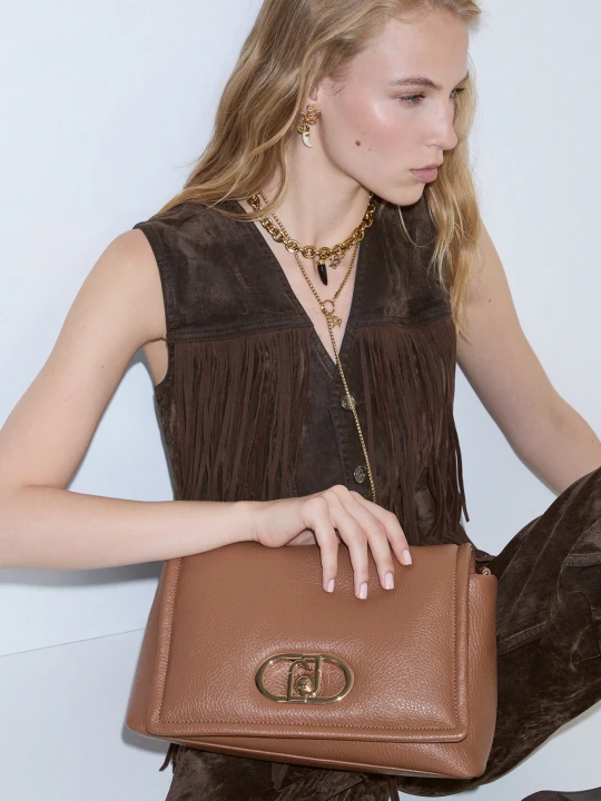 Zdjęcie produktu Liu Jo Lapuffy Large Bag beżowy