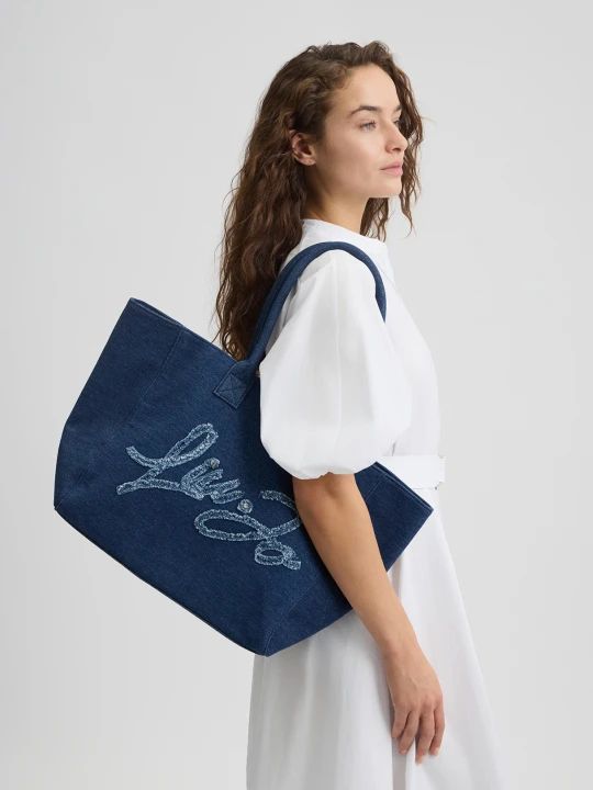 Zdjęcie produktu Liu Jo Large Denim Tote Bag Blue Denim