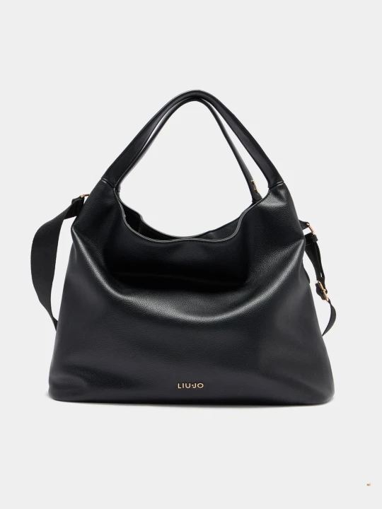 Zdjęcie produktu Liu Jo Large Hobo Bag With Strap czarny