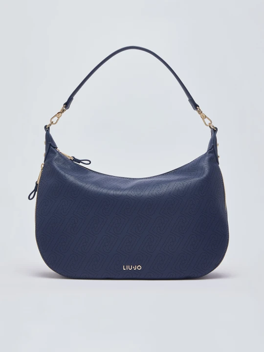 Zdjęcie produktu Liu Jo Large Laser-cut Hobo Bag niebieski