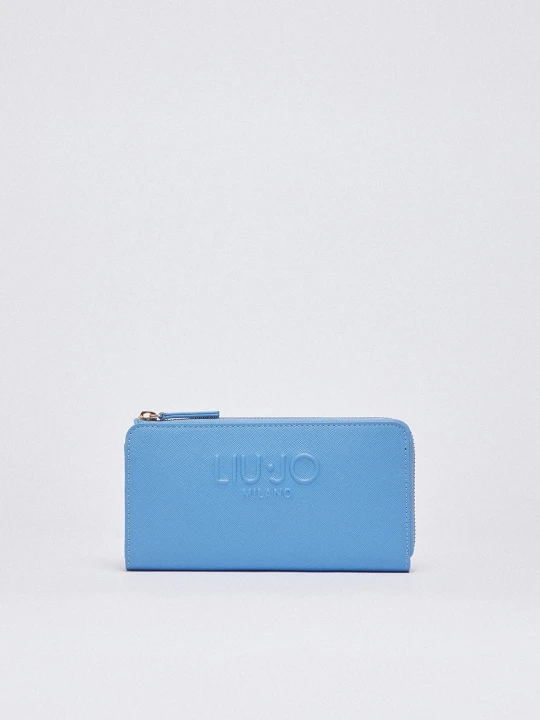 Zdjęcie produktu Liu Jo Large Purse With Zip Light Blue