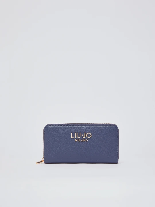 Zdjęcie produktu Liu Jo Large Purse With Zip Dark Blue