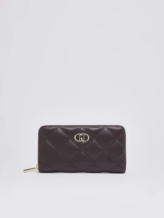 Zdjęcie produktu Liu Jo Large Quilted Purse Aubergine
