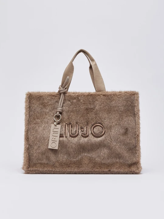 Zdjęcie produktu Liu Jo Large Teddy Tote Bag beżowy