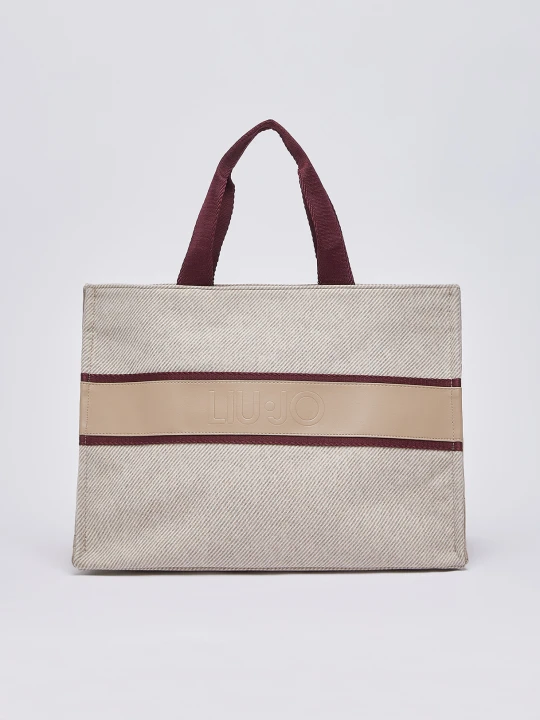 Zdjęcie produktu Liu Jo Large Tote Bag In Cloth beżowy