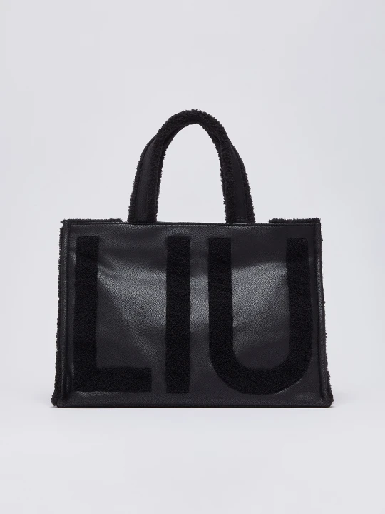 Zdjęcie produktu Liu Jo Large Tote Bag With Logo czarny