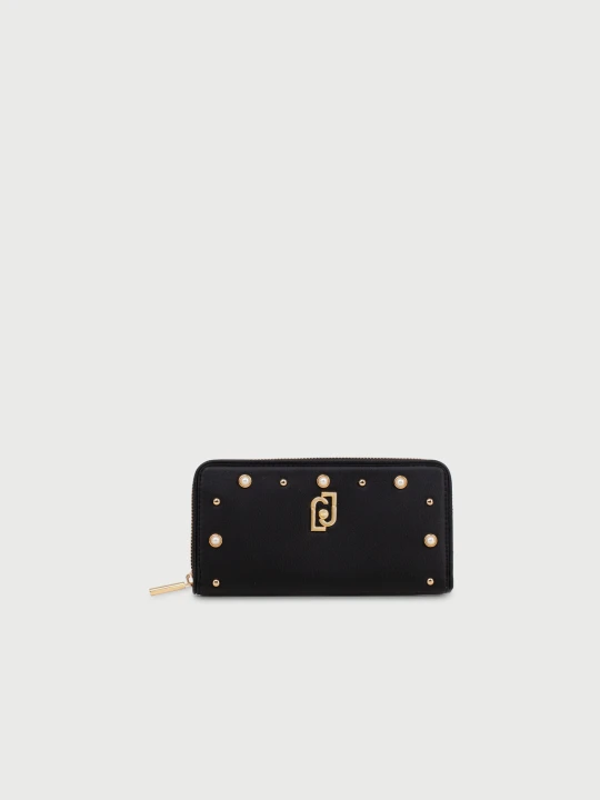 Zdjęcie produktu Liu Jo Large Wallet With Beads czarny