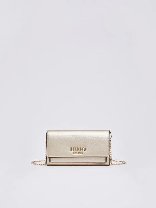 Zdjęcie produktu Liu Jo Large Wallet With Shoulder Strap Light Beige