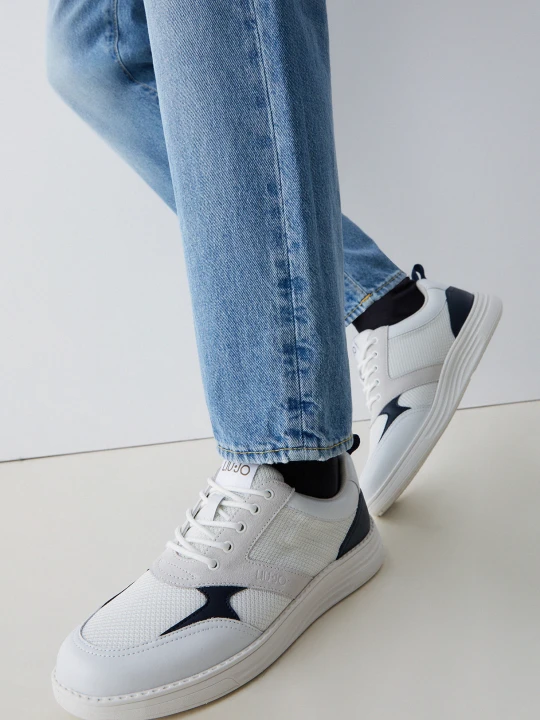 Zdjęcie produktu Liu Jo Leather And Mesh Sneakers