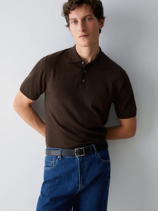 Zdjęcie produktu Liu Jo Leather Belt Chocolate