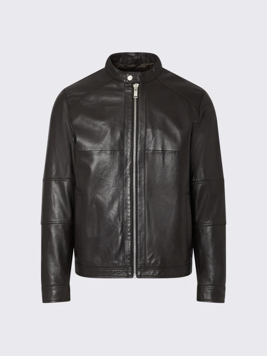 Zdjęcie produktu Liu Jo Leather Biker Jacket Chocolate