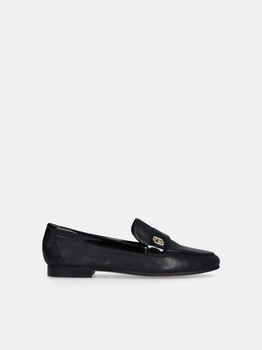 Zdjęcie produktu Liu Jo Leather Loafers czarny