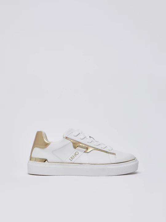 Zdjęcie produktu Liu Jo Leather Sneakers biały