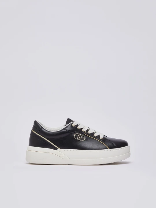 Zdjęcie produktu Liu Jo Leather Sneakers czarny