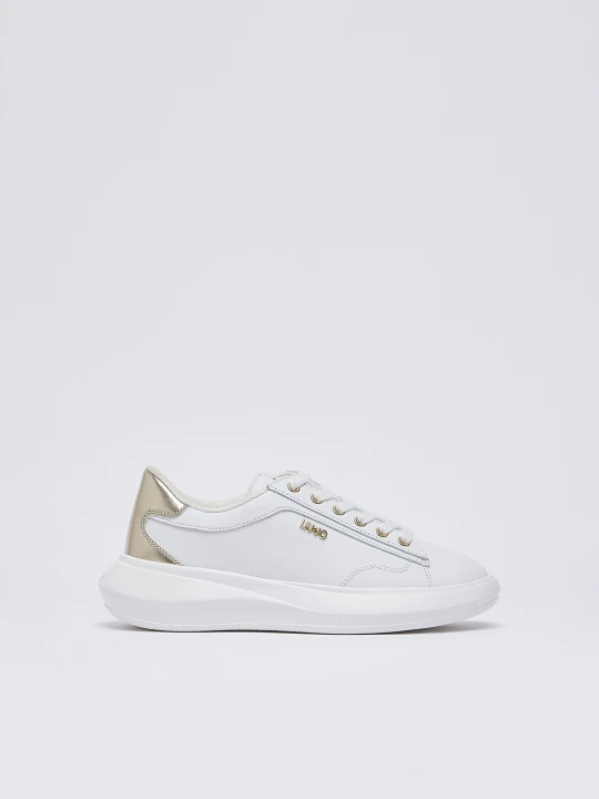 Zdjęcie produktu Liu Jo Leather Sneakers biały